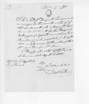 Correspondência de Luís Mouzinho de Albuquerque, secretário militar do Exército Libertador, para Agostinho José Freire sobre o restabelecimento do legítimo governo de D. Maria II em Alcácer do Sal.