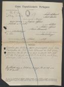 Joaquim Afonso - Soldado - 1.º Esquadrão do Regimento de Cavalaria 3