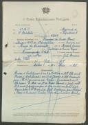 Francisco dos Santos Bonito - Soldado - 11ª. Compª. Regimento de Infantaria nº. 4
