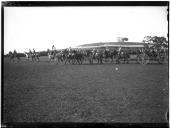 "Exercícios no hipódromo."