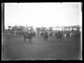 "Exercícios no hipódromo de Belém."