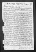 Manifesto de D. Pedro IV dirigido à nação portuguesa sobre a usurpação do trono de sua filha, D. Maria II, por homens que têm sido uma má influência para o seu irmão, D. Miguel, pedindo que os portuguesas se juntem à causa liberal e que não se deixem vencer pelo despotismo.