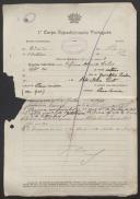 Zeferino Alves de Seabra - Soldado - Regimento de Infantaria nº 32

