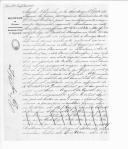 Circular confidencial (cópia) da Secretaria do Estado dos Negócios da Guerra para o comandante da 3ª Divisão Militar com informação relacionada com o movimento de revolucionários.