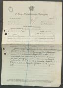 José António - Soldado - 11ª. Compª. regimento de Infantaria nº. 4