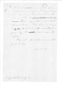 Avisos (minutas) do Ministério da Guerra para Francisco de Paula de Azevedo sobre o rebelde Manuel Soares Albergaria e sua família que têm perturbado a ordem pública, pessoal, vencimentos e deserções.