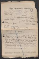António de Sousa Cabral - Soldado - 2.º Grupo de Companhias de Administração Militar