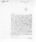 Correspondência do visconde de Molelos, governador das Armas do Algarve, para o marquês de Tancos sobre transferências de pessoal, cumprimento de sentenças, licenças, ordem pública, presos, inspecções ao Regimento de Milícias de Lagos pela Junta de Saúde, recrutamento militar, festejos do aniversário de D. Miguel, embarcações inglesas, cólera em Gibraltar e relação de praças do Regimento de Infantaria de Tavira que foram inspeccionadas.