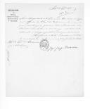 Ofícios de José Jorge Loureiro, ministro da Guerra, para o visconde de Alcobaça sobre a informação acerca da ordem pública que tinha sido prestada.