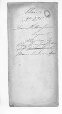 Processo do requerimento de William Henry Davis, pai do sargento William James Davis, do 1º Batalhão da Marinha.