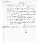 Correspondência do conde de São Lourenço para o conde de Barbacena Francisco sobre pessoal, intendência, disciplina, solípedes, forragens, uniformes, vencimentos referentes a vários regimentos de Cavalaria e relação dos capotes fornecidos a vários corpos de Cavalaria pelo Arsenal Real do Exército.