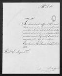 Correspondência do brigadeiro Manuel Pinto da Silveira, governador da praça de Almeida, para o marquês de Tancos sobre os réus pertencentes ao extinto 2º Regimento de Infantaria de Lisboa que entraram nos acontecimentos revoltosos da noite de 21 de Agosto.