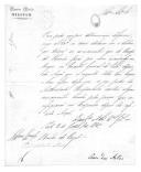 Ofício da 3ª Divisão Militar, assinado pelo conde das Antas, para os barões do Cazal e da Ponte de Santa Maria, sobre o armamento que veio de Ruivães para o Quartel-General.