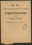 António Luiz Serrão de Carvalho - Coronel de Infantaria