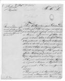 Correspondência do conde de Sampaio António para o conde de Subserra sobre remessa de relações de fardamento e fardetas pertencentes aos Regimentos de Cavalaria 1, 2, 3, 4, 5, 6, 7, 8, 10, 11, 12 dos biénios de 1821 - 1822 e 1823 - 1824.