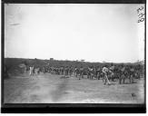 "Preparação do acampamento de Calulo".