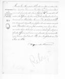 Aviso de D. Maria II, assinado pelo duque da Terceira, sobre a relação nominal dos oficiais de 1ª linha que servem nos Batalhões Nacionais Fixos do Porto.