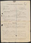 Manuel Mendes Luísa - Soldado - 12ª. Compª. Regimento de Infantaria nº. 4