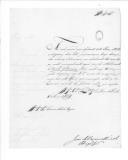 Correspondência de várias entidades para Francisco António Raposo sobre pessoal, embarcações, prisioneiros de guerra, vencimentos, intendência, forragens e despesas.