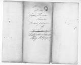 Processo do requerimento do soldado Thomas Cooper, do Regimento de Granadeiros Britânicos.