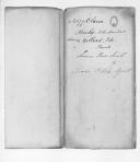Processo do requerimento de Samuel Bailey, pai do falecido soldado John Cornelius Bailey do Regimento Irlandês da Rainha, de gratificação.