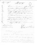 Avisos do conde de São Lourenço, do Ministério da Guerra, para o conde de Barbacena Francisco, da Repartição do chefe de Estado Maior General, remetendo relações dos requerimentos que se remeteram ao conde de Barbacena Francisco.