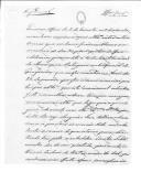Ofício de José Correia de Melo para o conde de Barbacena Francisco sobre o juramento da Carta Constitucional.