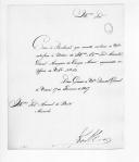 Correspondência do marechal-de-campo Manuel de Brito Mouzinho, ajudante general, para os comandos dos quartéis dos governos militares, sobre relações das pessoas que têm emprego nas praças, torres, fortes e castelos e que recebem ordenados pela Tesouraria Geral do Exército.