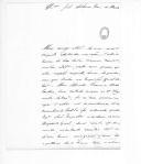 Ofício de António Pinto Álvares Pereira para António José de Morais sobre o seu sobrinho Francisco Pinto Cardoso, cadete. 