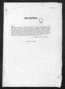 Decreto de D. Pedro, duque de Bragança, sobre as instruções para o conde de Vila Flor, comandante-em-chefe das tropas.