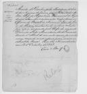 Aviso e relação do Ministério da Guerra, assinado pelo conde do Bonfim, sobre a abonação dos vencimentos dos oficiais do Batalhão Nacional Fixo, da fortificação de Chaves.
