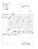 Ofícios do coronel J.M. de Sousa, comandante da 2ª Divisão Militar, para Luís Inácio de Gouveia sobre o envio da relação de oficiais do Batalhão de Caçadores 3, implicados nos acontecimentos de 1837. 