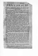 Proclamação "O duque d' Angouleme, general-em-chefe dos Pirinéus aos espanhóis na sua entrada em Espanha" de Louis Antoine sobre a situação política em Espanha e a "Resposta à proclamação de sua alteza o duque d' Angouleme".