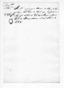 Aviso (minuta) do ministério da Guerra para o coronel Luis Gomes de Carvalho do Corpo de Engenheiros sobre o envio do ofício datado de 25 de Março de 1823.