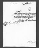 Correspondência de António Bernardino Pereira de Lago para Gregório António Pereira de Sousa sobre relações da comissão criada por Decreto de 23 de Junho de 1834 para liquidar a dívida dos militares e empregados civis do Exército.