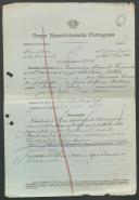 Francisco Augusto Fernandes - Soldado -  G.C.Adm. Militar