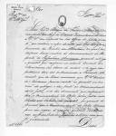 Correspondência de Martinho José Dias Azedo para José Dionísio da Serra sobre o Depósito de Infantaria Açoriano e partida da fragata "D. Maria II" para a ilha da Madeira.