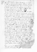 Carta de George Bell, em inglês e respectiva tradução, para Agostinho José Freire sobre embarcações, Lagos, duque de Palmela, miguelismo, Alcácer, Sines, vapor Guilherme IV, fragatas Rainha, Martim de Freitas, Dona Maria e Princesa Real.  