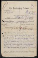 Manuel Rodrigues - Soldado - 7ª. Grupo Compªs.Adm. Militar C.T.F. 2
