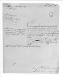 Ofício de Luís José Maldonado de Eça para o conde de Subserra a enviar as ordens originais assinadas pelo tenente-general Manuel de Brito Mouzinho sobre pessoal.