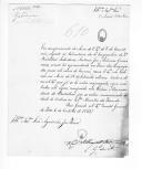 Correspondência de Sebastião Drago Valente de Brito Cabreira e de Francisco da Gama Lobo Botelho para Agostinho José Freire sobre dispensas de pessoal dos batalhões Sedentários.