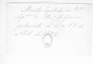 Correspondência (minutas) da Secretaria de Estado dos Negócios da Guerra para várias entidades sobre presos, pessoal, saúde, embarcações, justiça, deserções, intendência e uniformes.