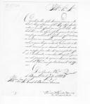 Correspondência de Francisco de Figueiredo Sarmento para o conde de Barbacena Francisco sobre a relação de individuos da  1ª, 3ª, 7ª e 8ª Companhia que não reuniram ao do Batalhão destacado em Chaves.