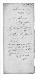 Processo sobre o requerimento de James Fox, a pedido de Samuel Cole, marinheiro do navio Dona Maria da Esquadra Liberadora.