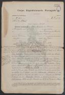 José Augusto de Almeida - Aspirante a Oficial Miliciano de Infantaria 9