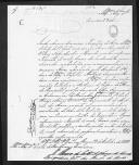 Correspondência entre várias entidades sobre informações acerca da conduta política de militares, remetendo processos dos oficiais  António Joaquim de Faria, Francisco Coelho de Magalhães, Gomes da Costa Araújo e Sousa Meneses e António Passos de Almeida Pimentel, inspecções de saúde realizadas a militares, má conduta dos soldados do 2º Batalhão do Regimento de Infantaria 3, pedido de baixa para um sargento por suspeitas de ideais adversos à causa de D. Miguel, deslocamento de tropas e pedido de informações políticas relativas a oficiais de distintos Regimentos que se encontravam sob as ordens do general do Minho, remetendo relação nominal destes oficiais.