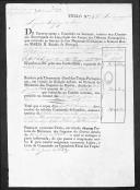 Processo da liquidação das contas de Frances Hyppolite Baratte, cirurgião que serviu no 1º Regimento de Infantaria Ligeira da Rainha.