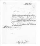 Correspondência do coronel José da Fonseca Pinto para o conde de Barbacena sobre ordem pública, saúde de Tiago Pedro Martins e penas de morte. 