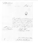 Correspondência entre o juiz de fora de Monforte para o conde de Barbacena sobre deslocamentos.