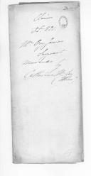 Processo do requerimento de Catherine Mc' Coy, viúva, em nome do seu marido, sargento James Mc' Coy, da Brigada da Marinha.